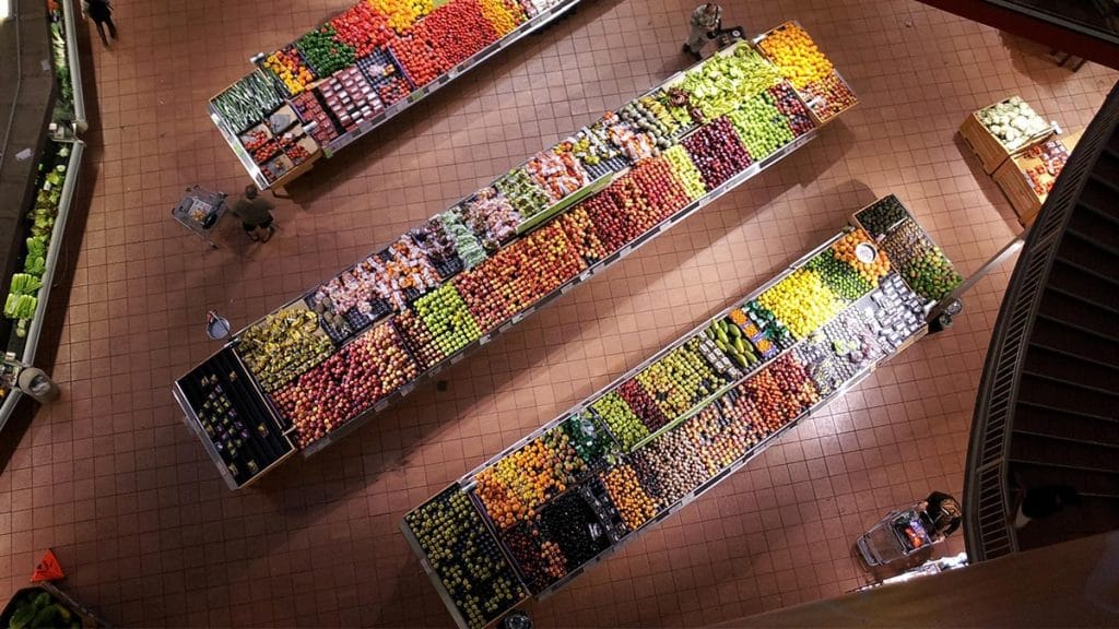 grocery aisle