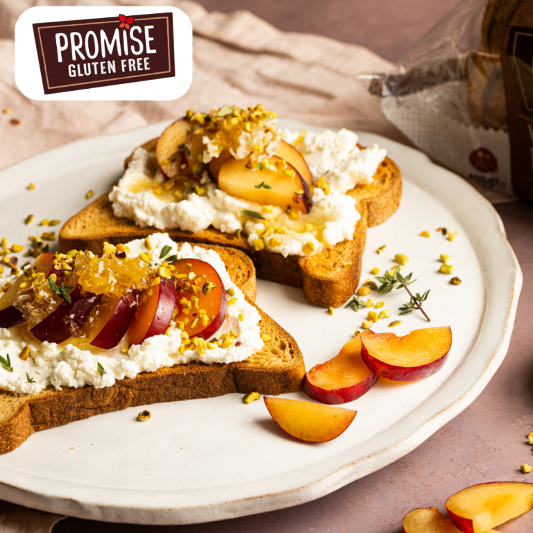 spiced ricotta honey toast