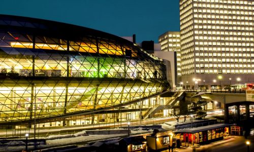 The  downtown Ottawa Cabada Convention Centre on Sussex Drive.